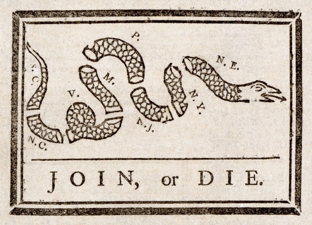 benjamin franklin join or die